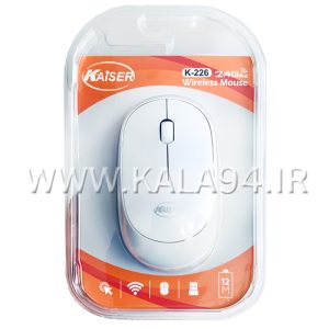موس بی سیم KAISER K-226 سفید