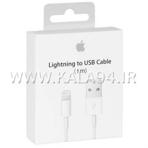 کابل 1 متر شارژر و دیتا IPHONE X LIGHTNING TO USB
