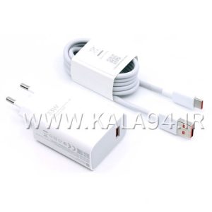 شارژر XIAOMI 33W Travel Power Adapter تایپ سی