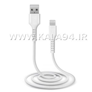 کابل 1 متر شارژر و دیتا budi DC011L10W آیفون