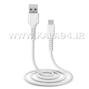 کابل 1 متر شارژر و دیتا budi DC011T10W تایپ سی