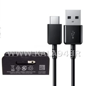 کابل 1 متر شارژر و دیتا SAMSUNG GALEXY Type-C فست / جعبه ای