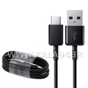 کابل 1 متر شارژر و دیتا SAMSUNG GALEXY Type-C فست / طلقی