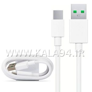 کابل 1 متر شارژر و دیتا HL-1289 / سوپر فست 5A / سوکت سبز