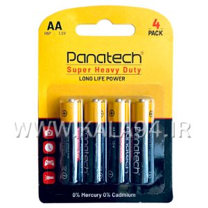 باطری Panatech قلم / پک 4 تایی کارتی