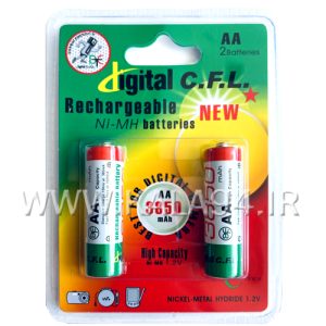 باطری قابل شارژ Digital C.F.L قلم 3850mAh