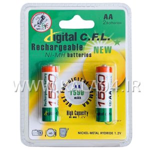 باطری قابل شارژ DIGITAL CFL قلم 1550MAH