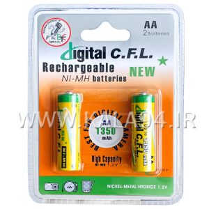 باطری قابل شارژ DIGITAL CFL قلم 1350MAH