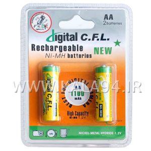 باطری قابل شارژ DIGITAL CFL قلم 1100MAH