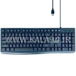 کیبورد سیمی D-NET DT-994 صفحه مشکی / کلید مشکی - Image 2