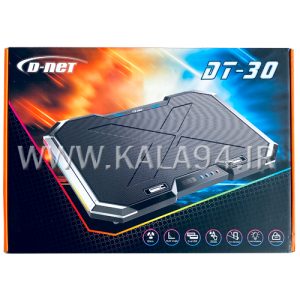 فن خنک کننده D-NET DT-30 گیم RGB / دارای 6 فن