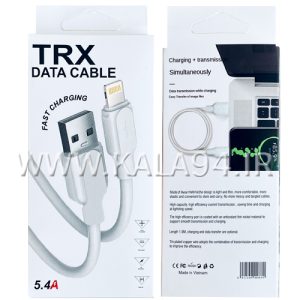 کابل 1 متر شارژر و دیتا TRX آیفون / فست 5.4 آمپر