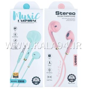 ایرفون MUSIC-EAR U888