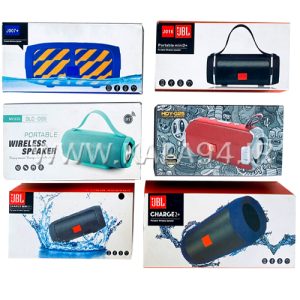 انواع اسپیکر شارژی بلوتوثی JBL | در 6 مدل | رنگبندی