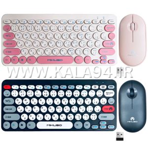 کیبورد و موس بی سیم MIKUSO KB-C027 / فانتزی