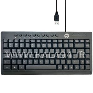 کیبورد سیمی HP K600 مینی / مولتی مدیا