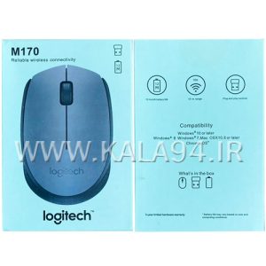 موس بی سیم LOGITECH M170 / با 3 کلید
