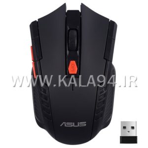 موس بی سیم ASUS WT113 گیمینگ – 6 کلید، DPI 1600 قابل تنظیم