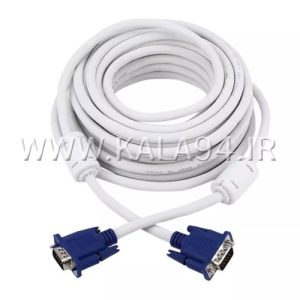 کابل VGA | طول 15 متر, برند Gold Oscar, نوع ۴+3 هاشوردار