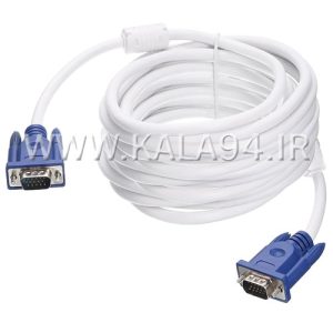 کابل VGA | طول 10 متر, برند Baybel, نوع ۴+3 هاشوردار