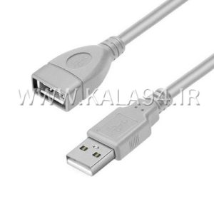 کابل افزایش طول USB | طول 3 متر, برند MiniSky, طوسی