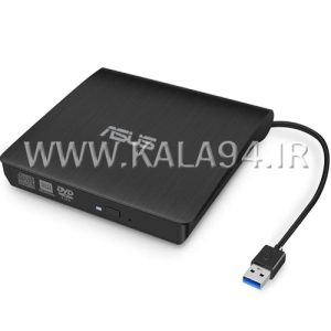 رایتر DVD اکسترنال ASUS | درگاه USB3 | پشتیبانی PC و MAC
