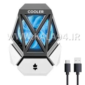 فن خنک کننده موبایل DY08 | دارای LED | گیره