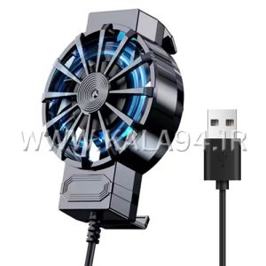 فن خنک کننده موبایل X16 | دارای LED | گیره