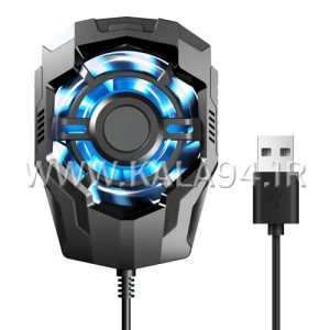 فن خنک کننده موبایل F18 دارای LED | گیره