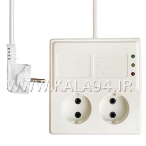محافظ برق 2 خانه با طول کابل 1.5 متر | ORGINAL