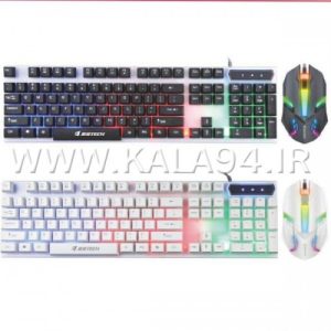 کیبورد و موس سیمی JERTECH STARS KM170 | گیمینگ | RGB