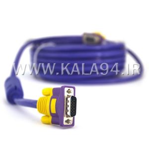 کابل 15 متر VGA | نوع 9+3 | مارک GOLD OSCAR