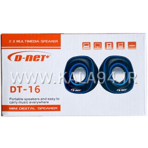 اسپیکر دو تکه D-NET DT-16 | لپ تاپی