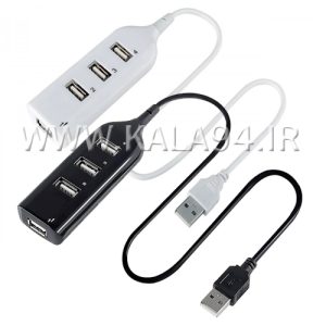 هاب 4 پورت USB 2.0 | کابل 1 متر | مارک MACHER MR-134