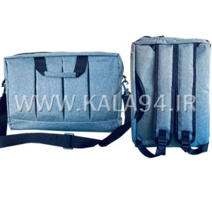 کیف و کوله لپ تاپ GRAY | دارای 6 تکه