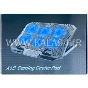 فن خنک کننده لپ تاپ GAMING X6B گیمینگ | دارای 6 فن