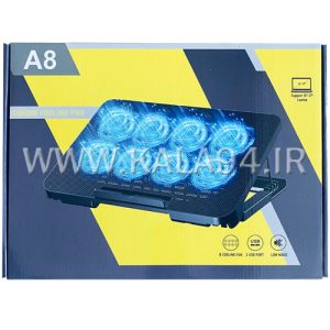 فن خنک کننده لپ تاپ GAMING A8 گیمینگ | دارای 8 فن