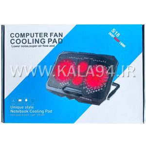فن خنک کننده لپ تاپ GAMING S18 گیمینگ | دارای 4 فن