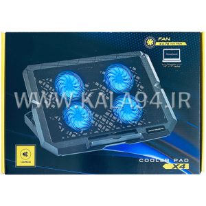 فن خنک کننده لپ تاپ GAMING X4 گیمینگ | دارای 4 فن