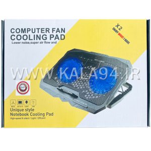 فن خنک کننده لپ تاپ GAMING X2 گیمینگ | دارای 2 فن