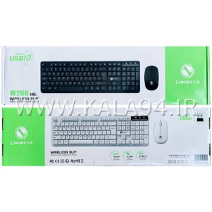 کیبورد و موس بی سیم LIMEIDE W200