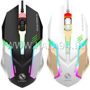موس سیمی LIMEIDE X3 گیمینگ | دارای 3 کلید | RGB | بدنه فلزی