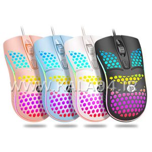 موس سیمی HP S600 گیمینگ | دارای 3 کلید با DPI | با RGB