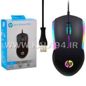 موس سیمی HP M160 گیمینگ | دارای 3 کلید | با RGB