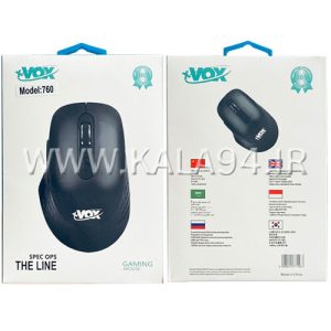 موس بی سیم X-VOX 760 | با 6 کلید با DPI | گیمینگ