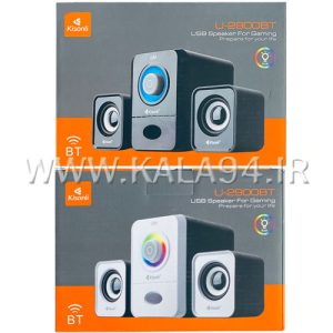 اسپیکر 3 تکه KISONLI U-2900BT بلوتوثی | RGB