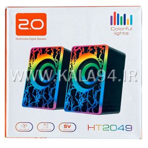 اسپیکر 2 تکه HOTAMI HT-2049 | دارای RGB