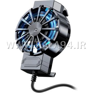 فن خنک کننده موبایل DY68 | دارای LED | گیره