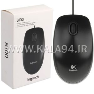 موس سیمی Logitech B100 | دارای 3 کلید