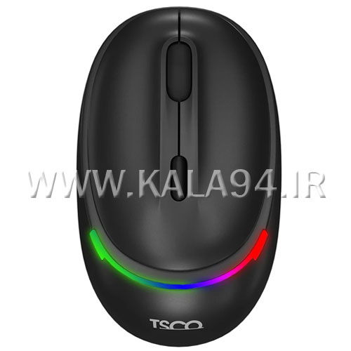 موس بی سیم TSCO TM 851BT | دارای RGB | شارژی تایپ سی | 3 حالته بلوتوث و وایرلس و سیمی